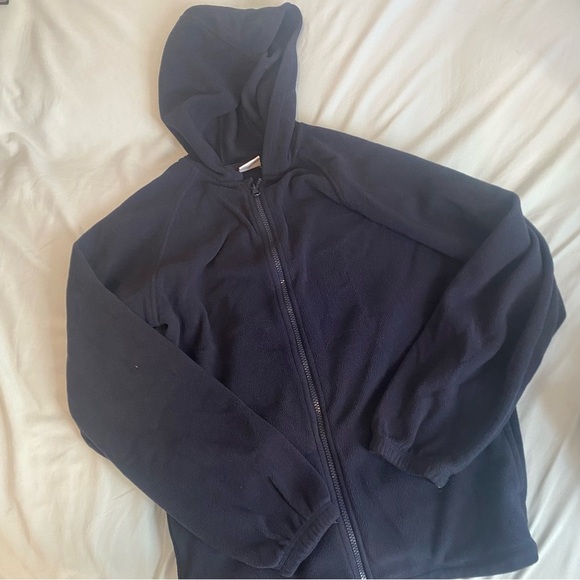 Nautica Fuzzy Navy Jacket - Picture 1 of 3